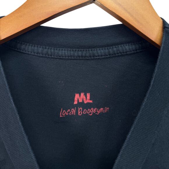 Local Boogeyman House of 1000 Corpses Rob Zombie Horror Cult T-Shirt RARE M/L - Picture 3 of 3